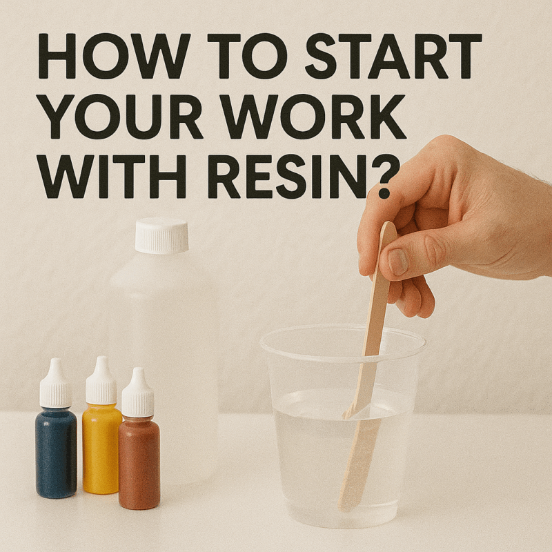 how to start work with resin - infinityresin.com